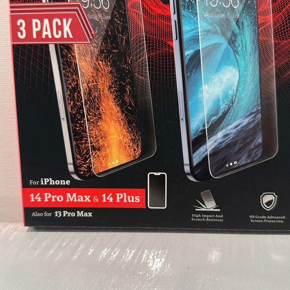 Avalanche (3) Pack Tempered Glass HD Screen Protectors.